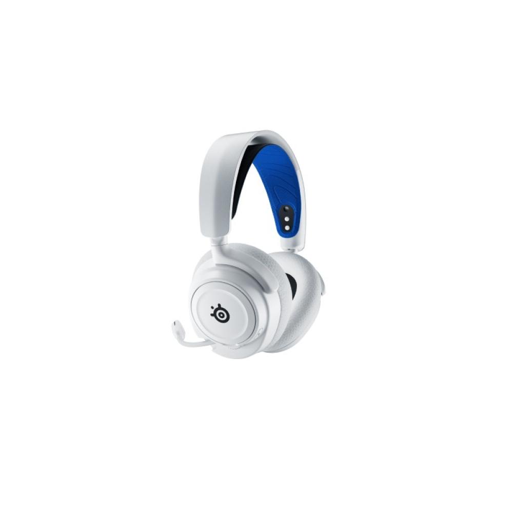 Steelseries - ARCTIS NOVA 7P WHITE Auriculares Inalámbrico Diadema Juego Bluetooth Azul, Blanco