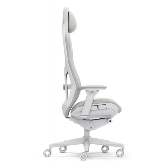 Fractal Design - FD-CH-RE1F-02 silla para videojuegos Silla para videojuegos de PC Asiento acolchado Blanco