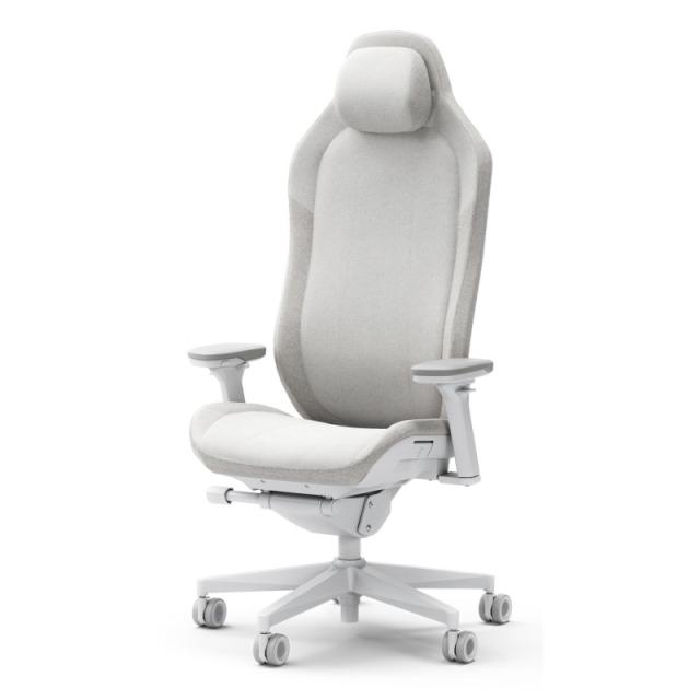 Fractal Design - FD-CH-RE1F-02 silla para videojuegos Silla para videojuegos de PC Asiento acolchado Blanco