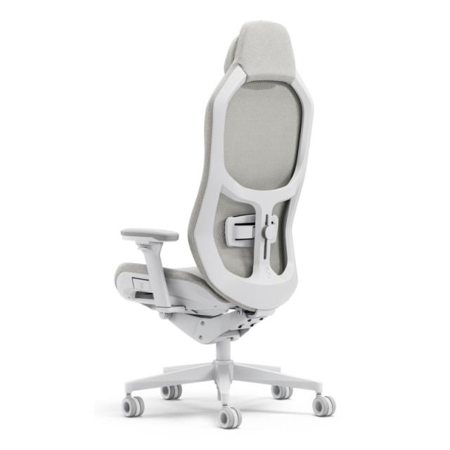 Fractal Design - FD-CH-RE1M-02 silla para videojuegos Silla para videojuegos de PC Asiento acolchado Blanco