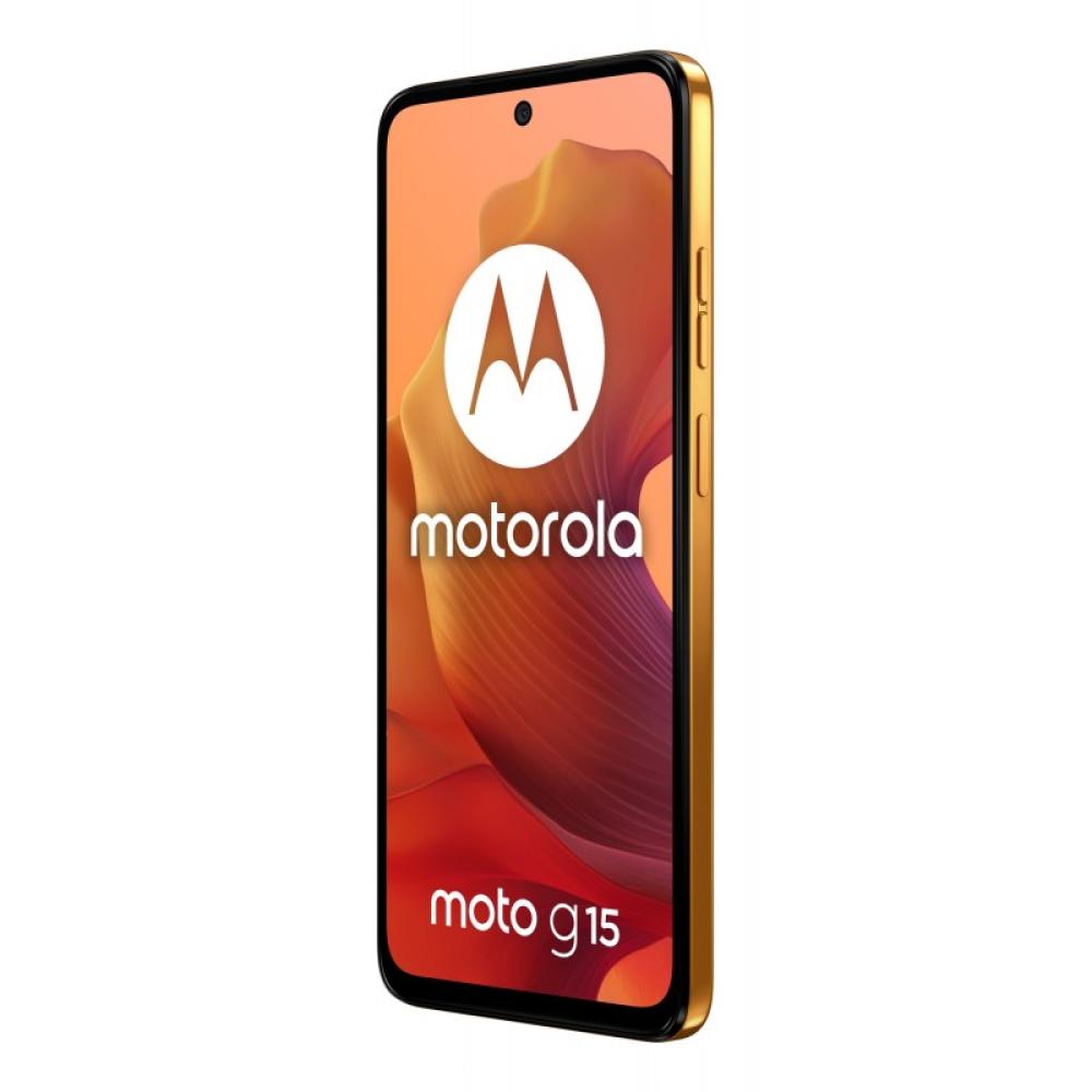 Motorola - moto g15 17,1 cm (6.72") SIM doble Android 15 4G USB Tipo C 8 GB 128 GB 5200 mAh Naranja