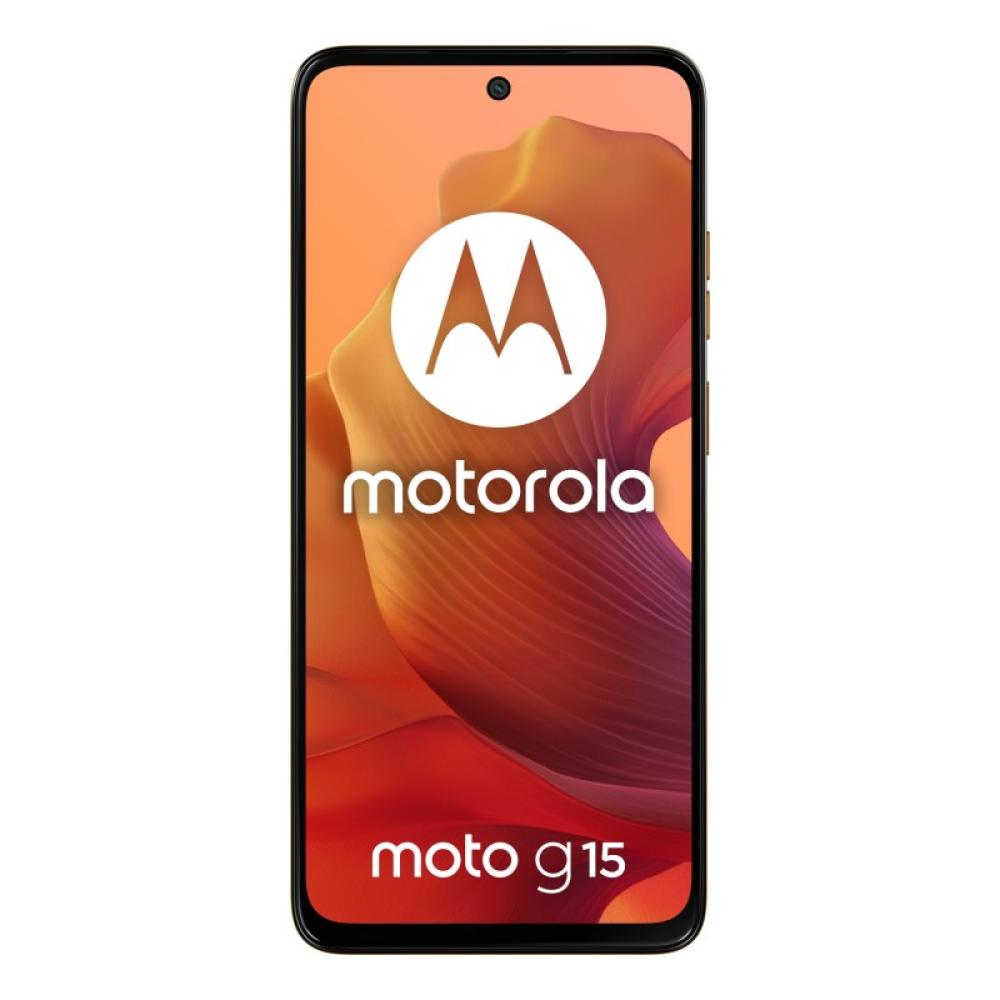 Motorola - moto g15 17,1 cm (6.72") SIM doble Android 15 4G USB Tipo C 8 GB 128 GB 5200 mAh Naranja