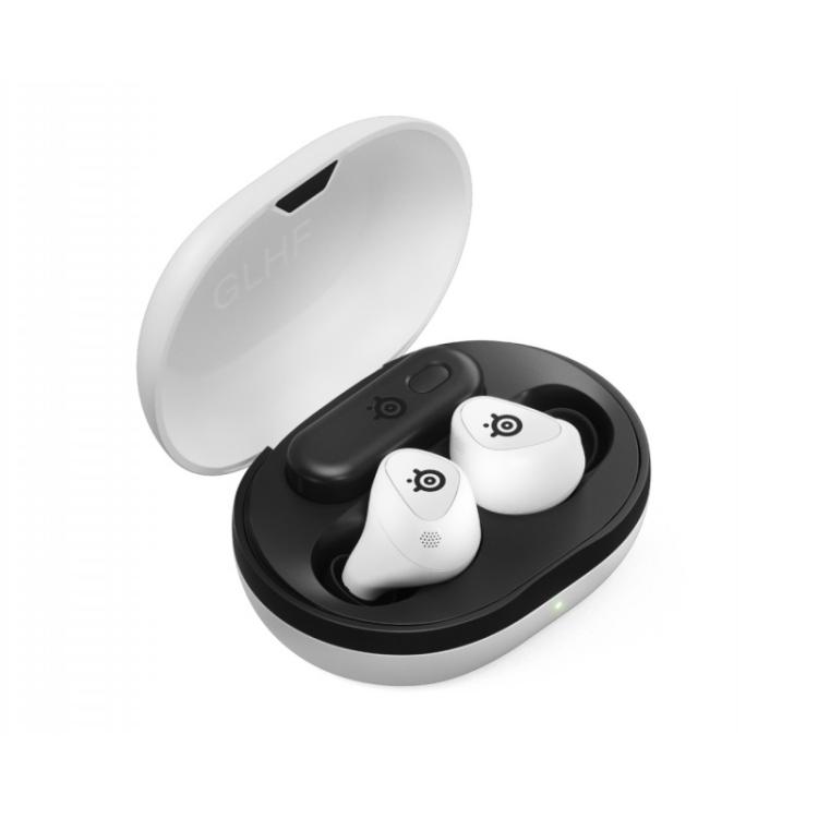 Steelseries - Arctis Gamebuds Auriculares Inalámbrico Dentro de oído Juego Bluetooth Blanco