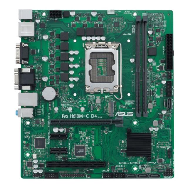 ASUS - PRO H610M-C D4-CSM Intel H610 LGA 1700 micro ATX