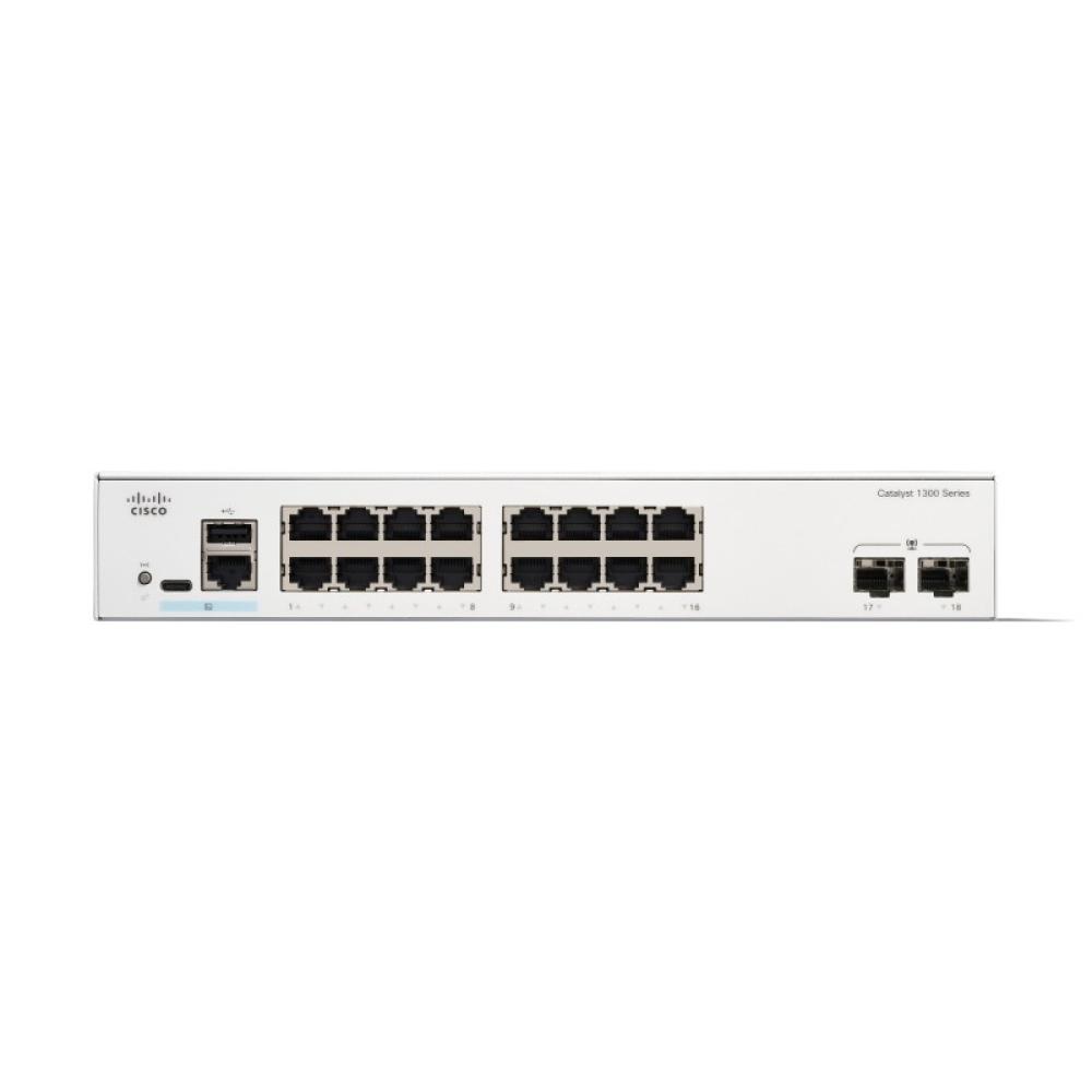 Cisco - C1300-16T-2G switch Gestionado L2/L3 Gigabit Ethernet (10/100/1000) Blanco