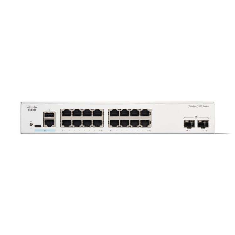 Cisco - C1300-16T-2G switch Gestionado L2/L3 Gigabit Ethernet (10/100/1000) Blanco