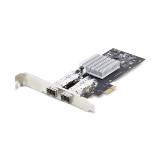 StarTech.com - Tarjeta PCIe 2.1x1 de Red de Fibra Óptica/Cobre Ethernet 1Gb SFP de 2 Puertos - Chipset Controlador Intel I350-AM