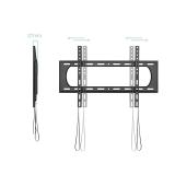 TooQ - Soporte Fijo de pared para pantallas 37"- 80", Negro - LP1084F-B