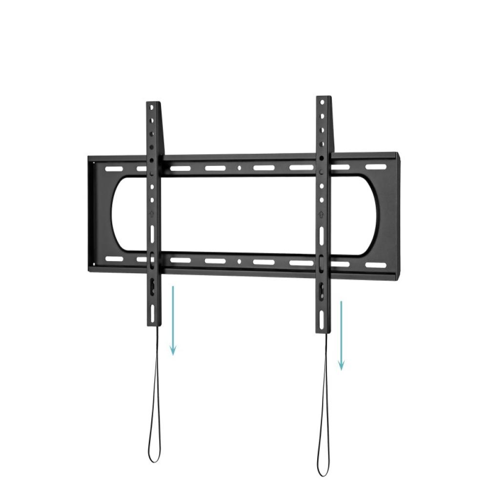 TooQ - Soporte Fijo de pared para pantallas 37"- 80", Negro - LP1084F-B