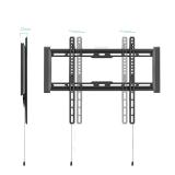 TooQ - Soporte Fijo de pared para pantallas 32"- 70", Negro - LP1073F-B