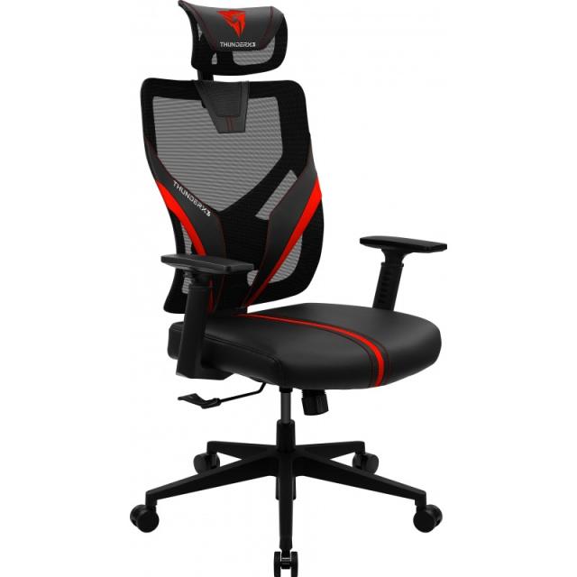 ThunderX3 - YAMA1 Silla para videojuegos universal Negro, Rojo