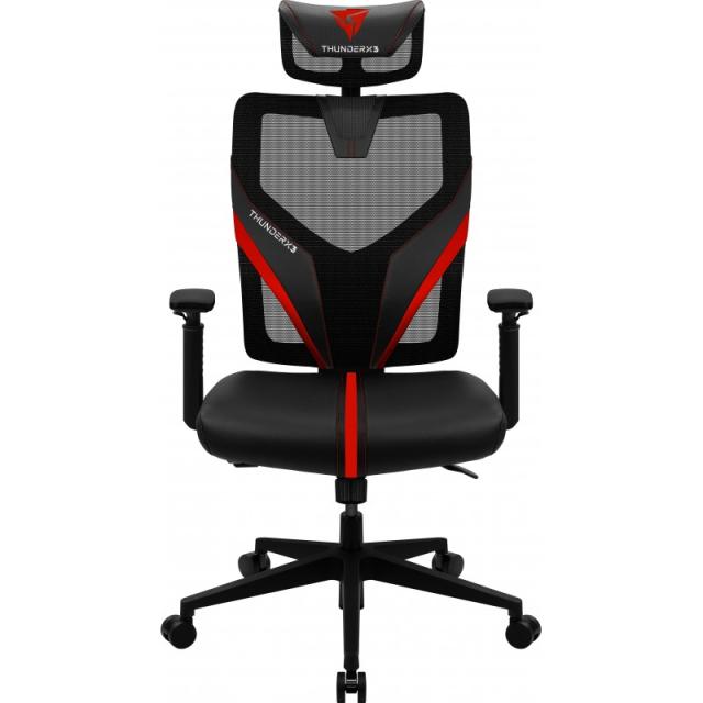 ThunderX3 - YAMA1 Silla para videojuegos universal Negro, Rojo