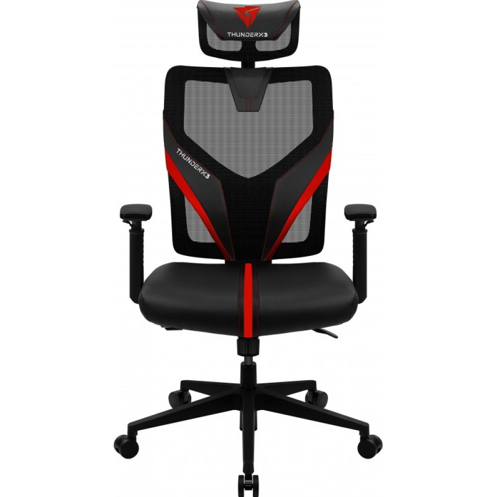 ThunderX3 - YAMA1 Silla para videojuegos universal Negro, Rojo