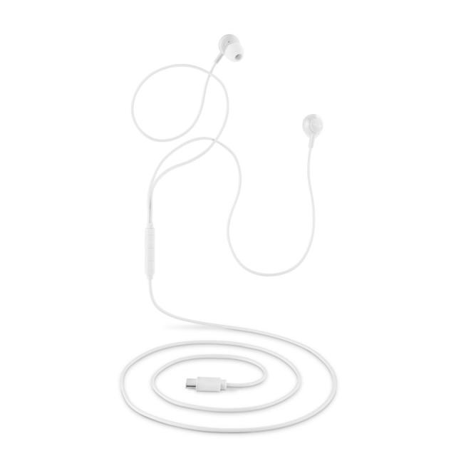 NGS - CROSS STEP Auriculares Alámbrico Dentro de oído Llamadas/Música USB Tipo C Blanco