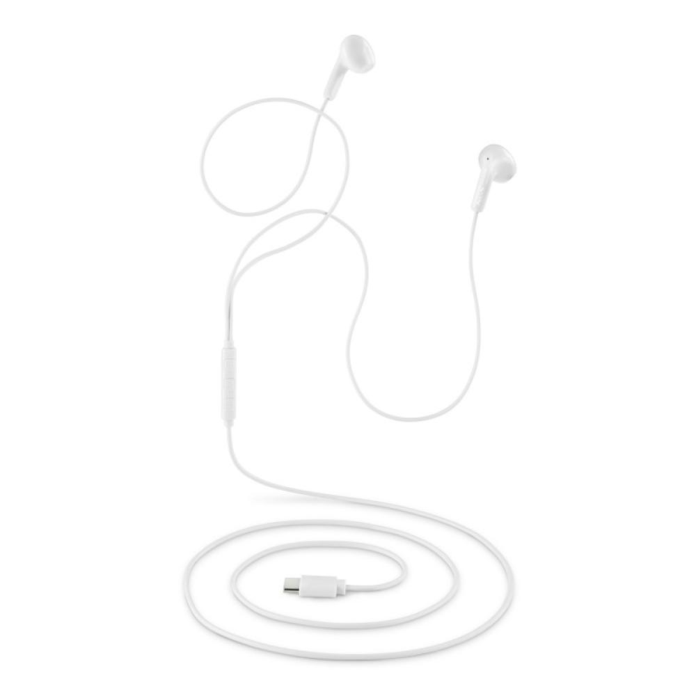 NGS - CROSS GLIDE Auriculares Alámbrico Dentro de oído Llamadas/Música USB Tipo C Blanco