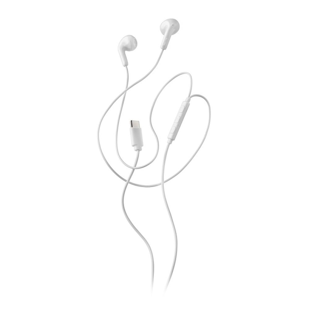 NGS - CROSS GLIDE Auriculares Alámbrico Dentro de oído Llamadas/Música USB Tipo C Blanco