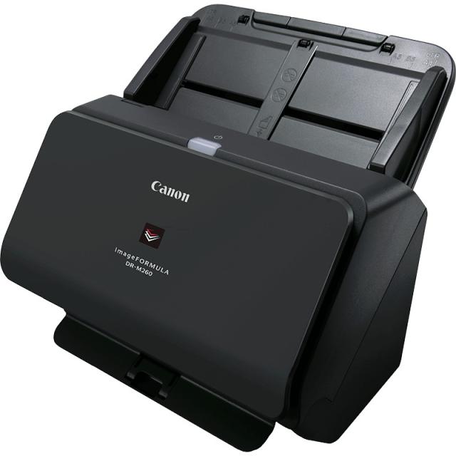 Canon - imageFORMULA DR-M260 Escáner alimentado con hojas 600 x 600 DPI A4 Negro