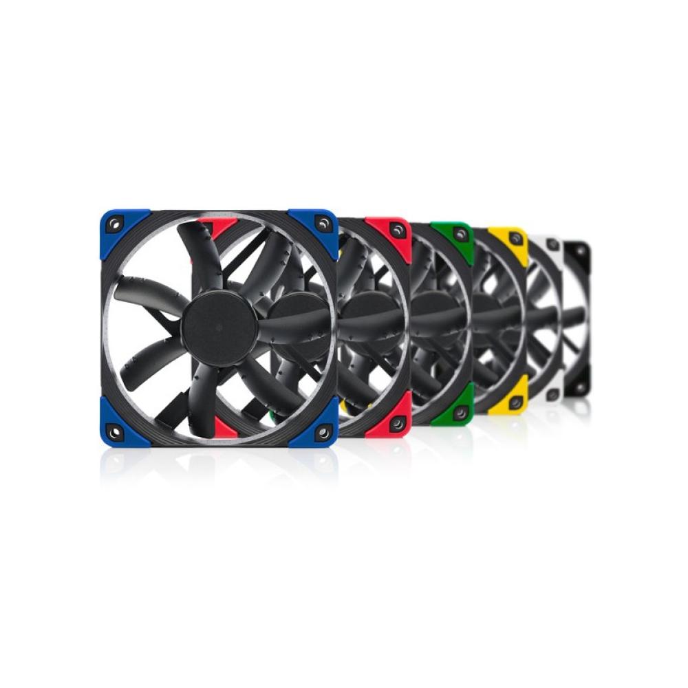 Noctua - NF-S12A PWM chromax.black.swap Carcasa del ordenador Ventilador 12 cm Negro 1 pieza(s)