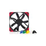 Noctua - NF-S12A PWM chromax.black.swap Carcasa del ordenador Ventilador 12 cm Negro 1 pieza(s)