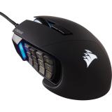 Corsair - Scimitar RGB Elite ratón Juego mano derecha USB tipo A Óptico 18000 DPI