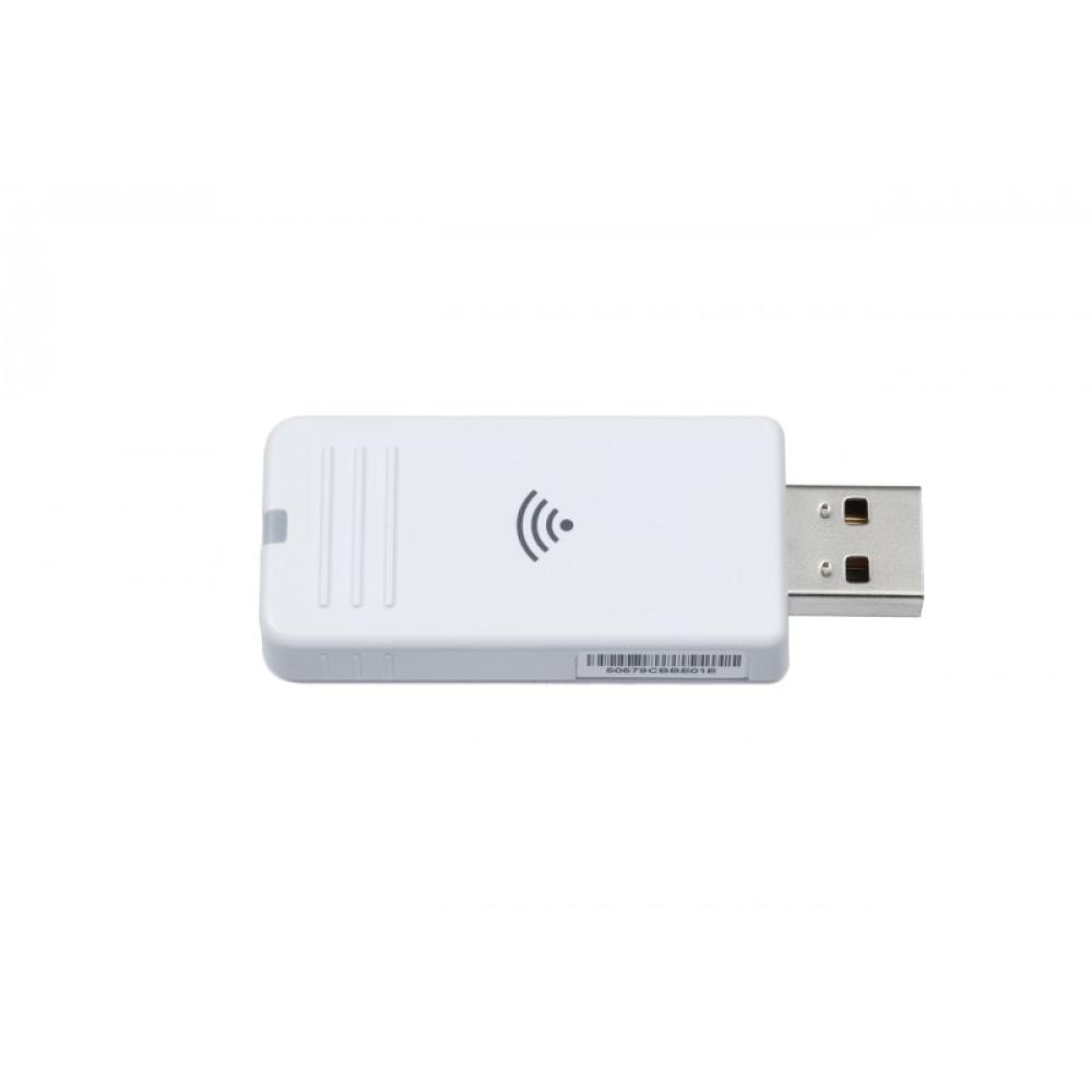 Epson - Dual Function Wireless Adapter (5Ghz Wireless & Miracast) -ELPAP11
