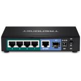 Trendnet - TPE-TG611 switch Gigabit Ethernet (10/100/1000) Energía sobre Ethernet (PoE) Negro