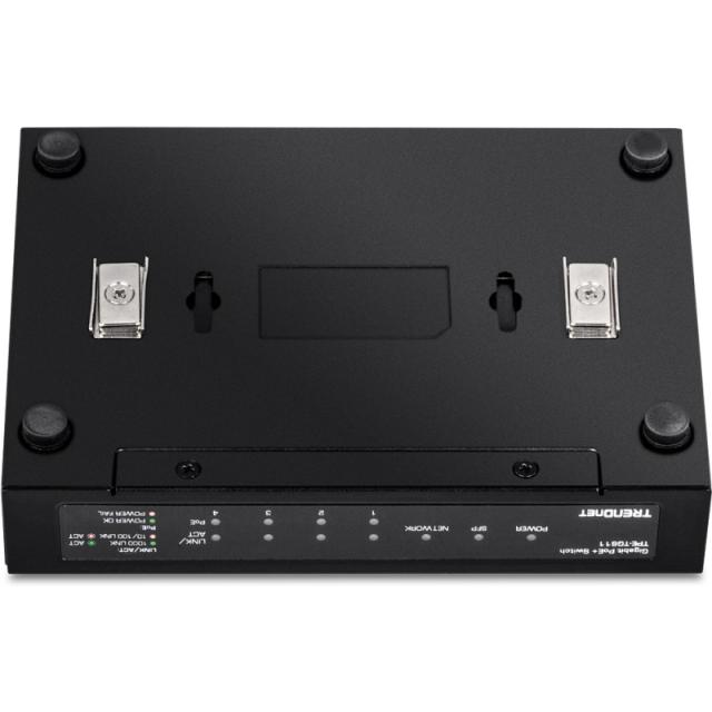 Trendnet - TPE-TG611 switch Gigabit Ethernet (10/100/1000) Energía sobre Ethernet (PoE) Negro