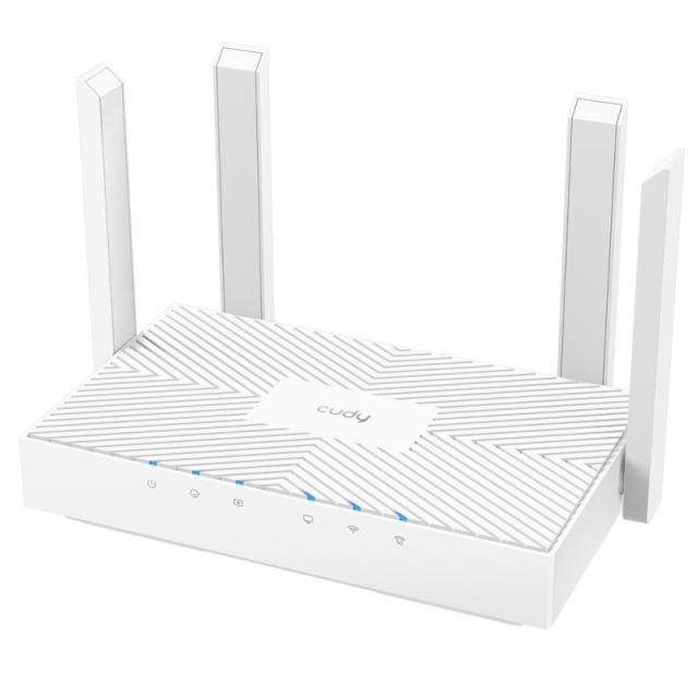 Cudy - WR1300E router inalámbrico Gigabit Ethernet Doble banda (2,4 GHz / 5 GHz) Blanco