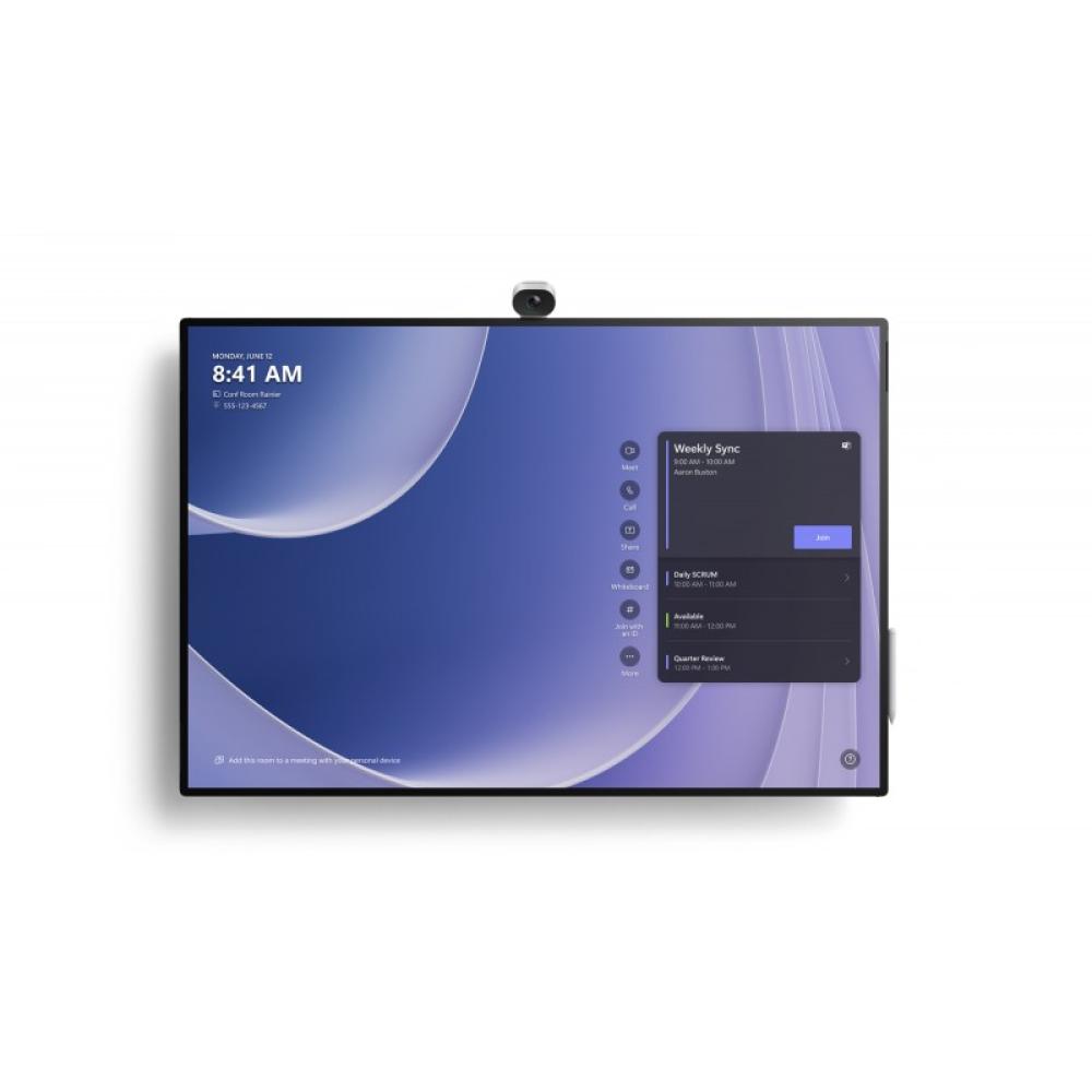 Microsoft - Surface Hub 3 50" pizarra blanca interactiva 127 cm (50") 3840 x 2560 Pixeles Pantalla táctil Platino