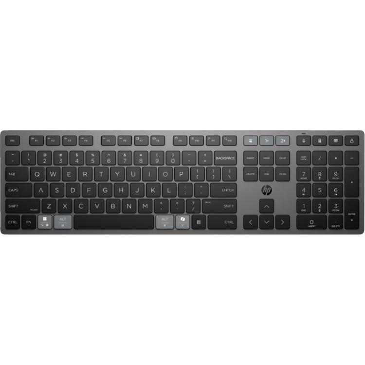 HP - Teclado inalámbrico recargable multidispositivo 725