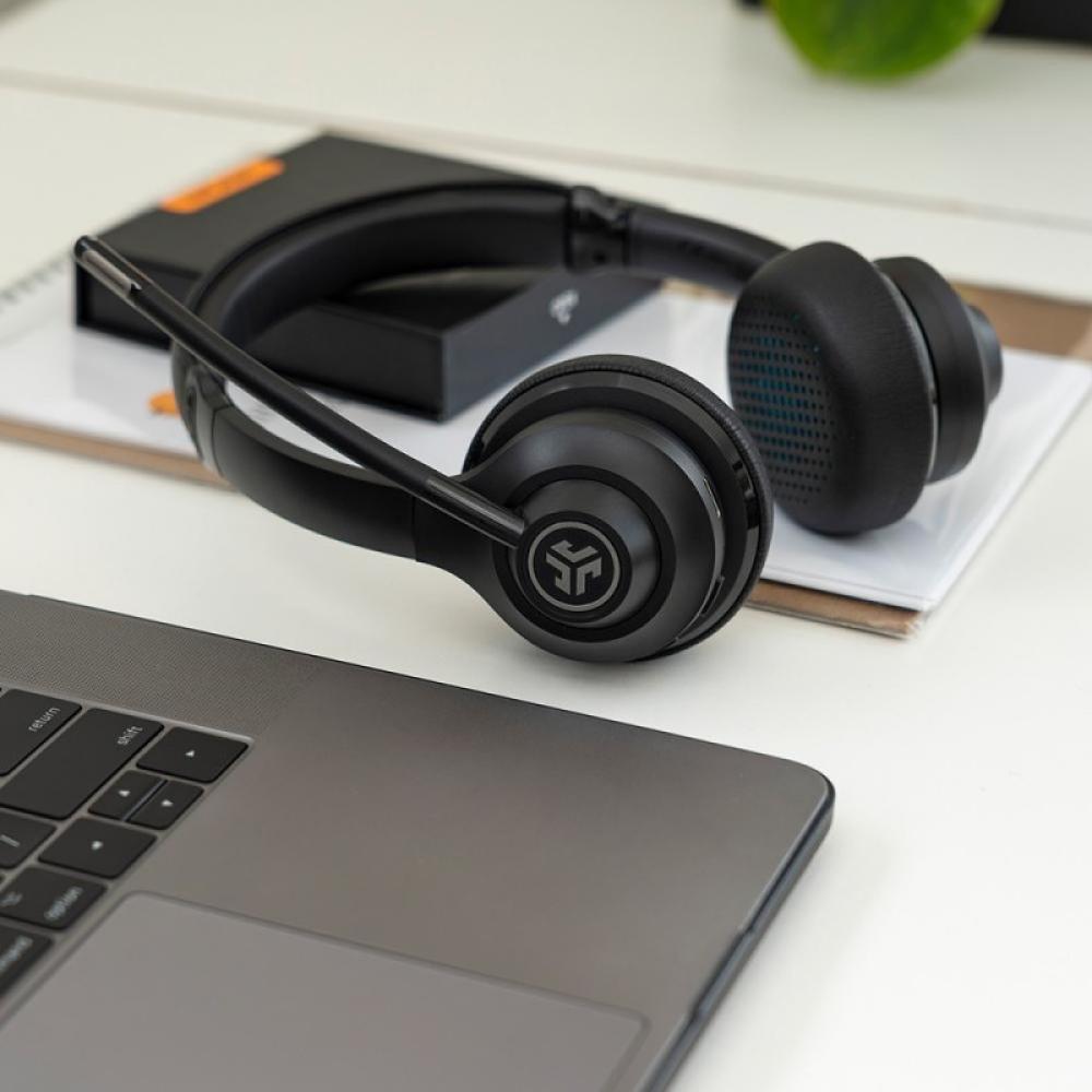 JLab - Go Work Gen 2 Auriculares Inalámbrico y alámbrico Diadema Llamadas/Música USB Tipo C Bluetooth Negro, Azul