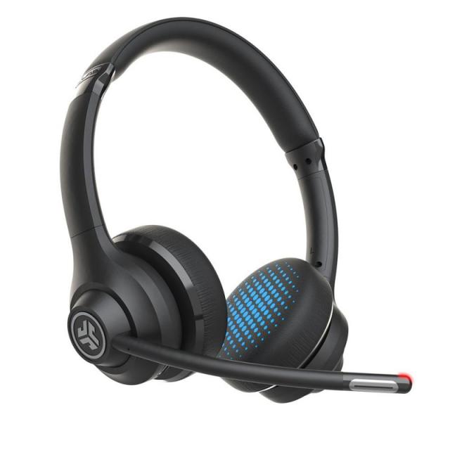 JLab - Go Work Gen 2 Auriculares Inalámbrico y alámbrico Diadema Llamadas/Música USB Tipo C Bluetooth Negro, Azul