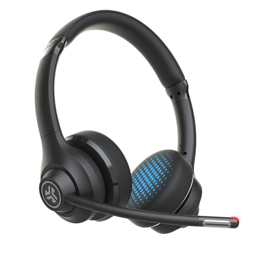 JLab - Go Work Gen 2 Auriculares Inalámbrico y alámbrico Diadema Llamadas/Música USB Tipo C Bluetooth Negro, Azul