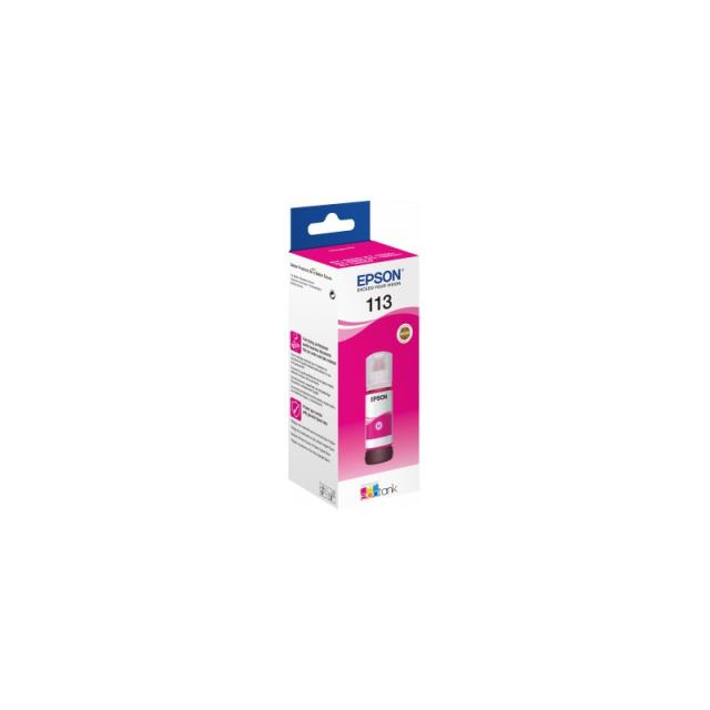 Epson - 113 EcoTank Pigment Magenta ink bottle