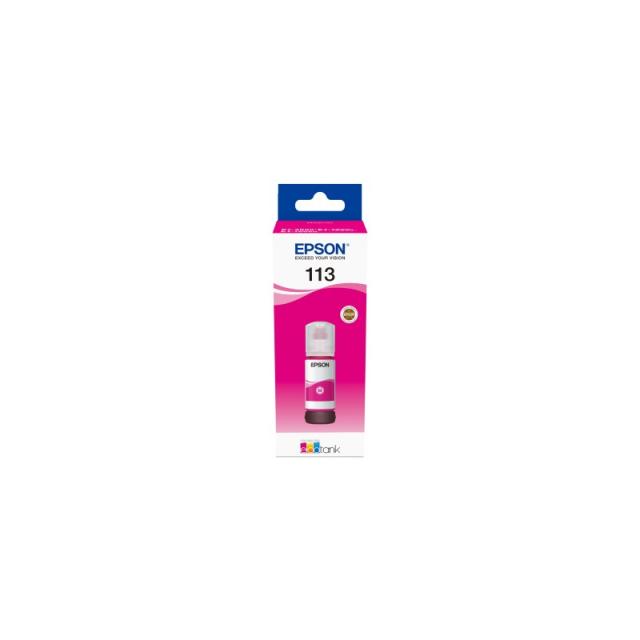 Epson - 113 EcoTank Pigment Magenta ink bottle