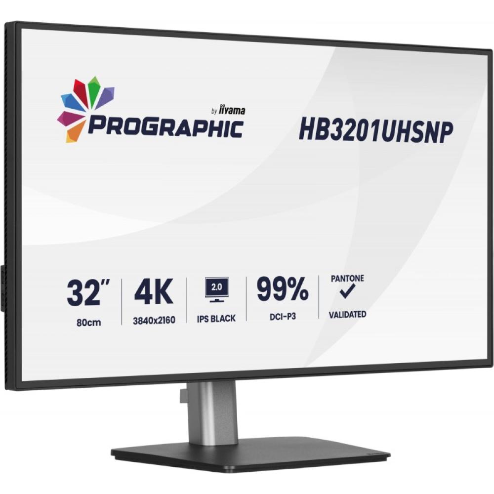 iiyama - PROGRAPHIC HB3201UHSNP-B1 pantalla para PC 80 cm (31.5") 3840 x 2160 Pixeles 4K Ultra HD LCD Negro