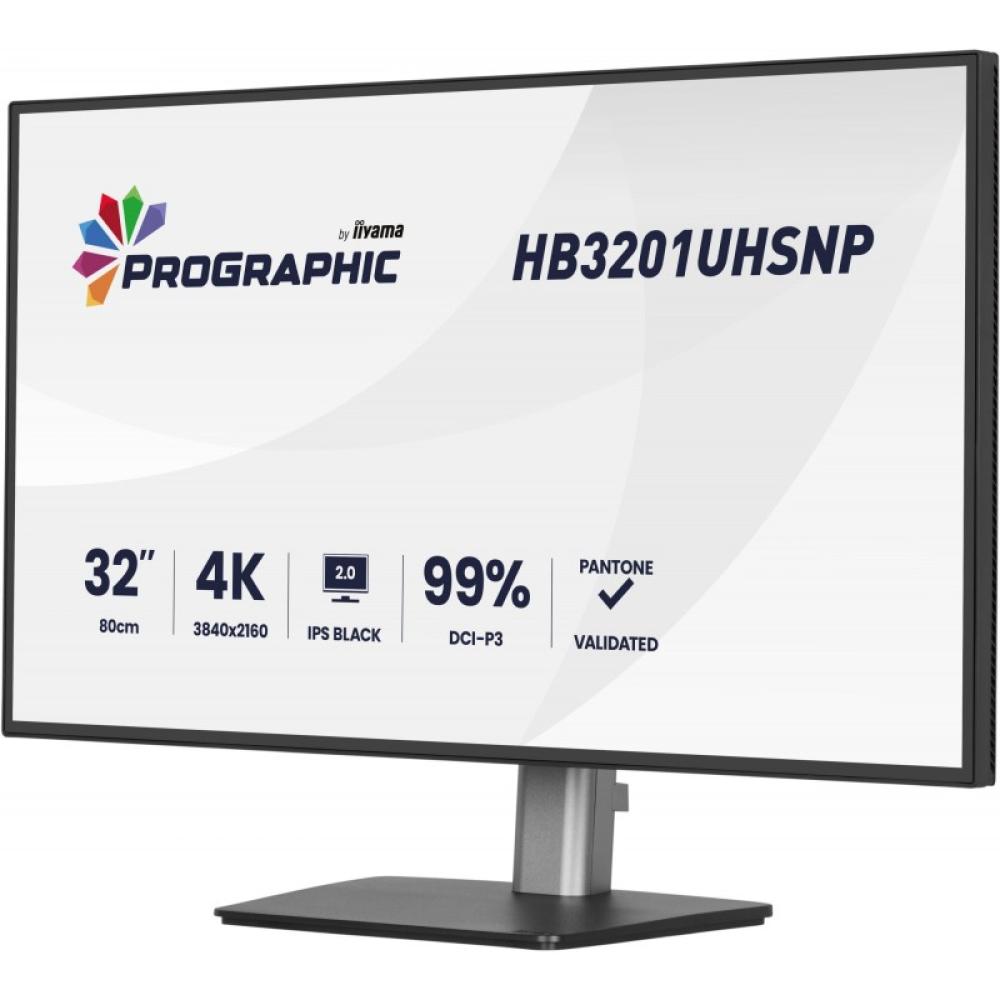 iiyama - PROGRAPHIC HB3201UHSNP-B1 pantalla para PC 80 cm (31.5") 3840 x 2160 Pixeles 4K Ultra HD LCD Negro