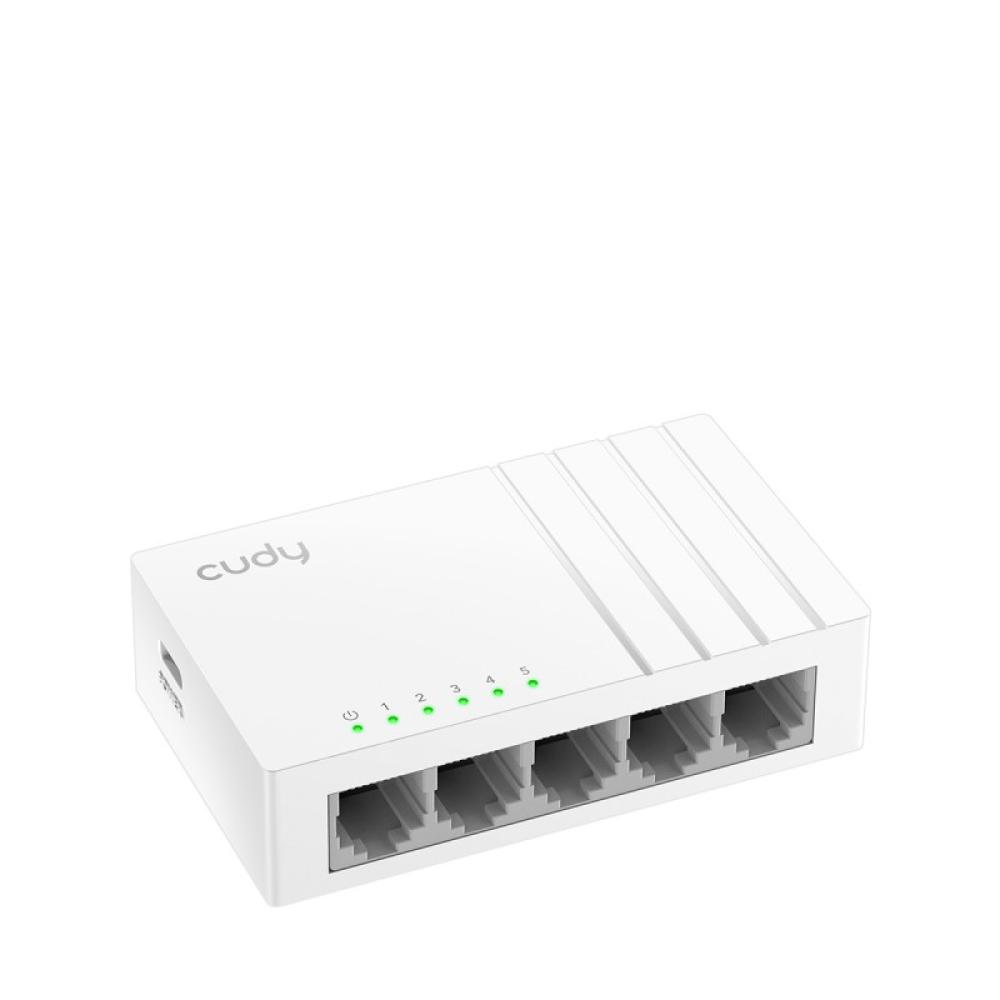 Cudy - GS105U switch No administrado Gigabit Ethernet (10/100/1000) Blanco