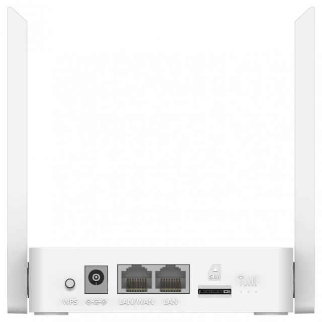 Cudy - LT300 router inalámbrico Ethernet rápido Banda única (2,4 GHz) 4G Blanco
