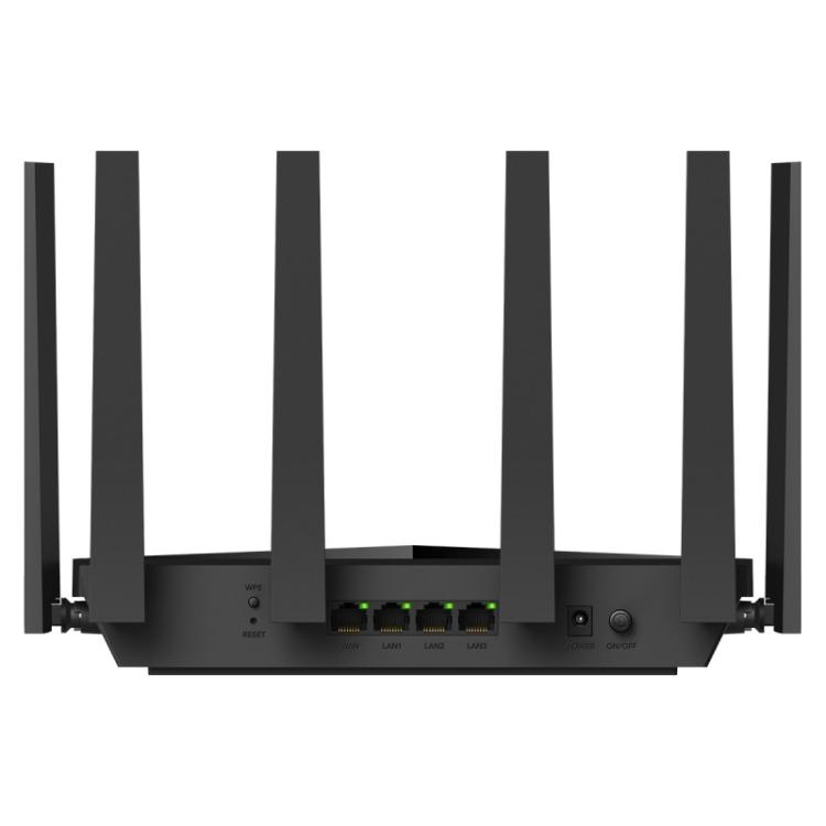Cudy - WR11000 router inalámbrico 2.5 Gigabit Ethernet Tribanda (2.4 GHz / 5 GHz / 6 GHz) Negro