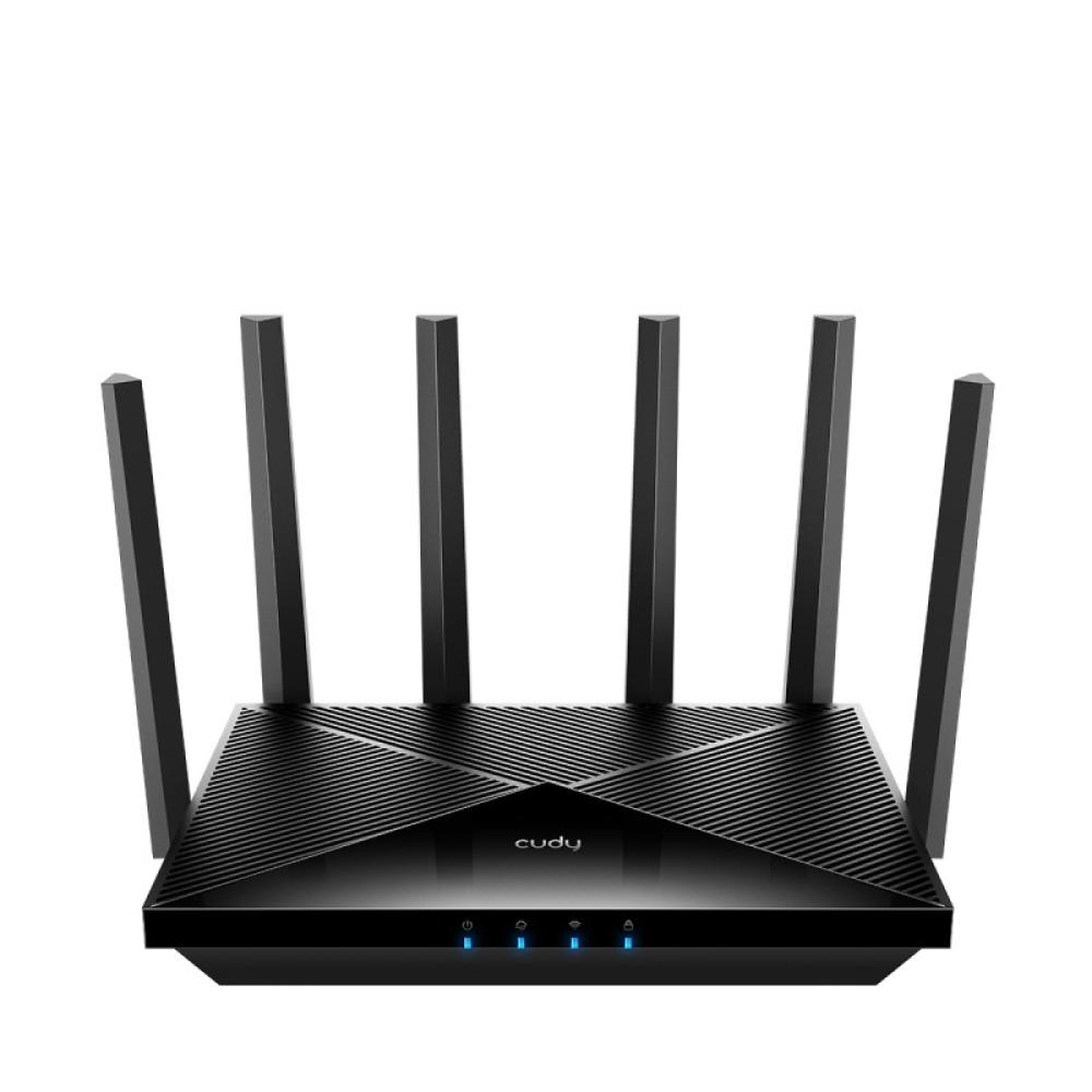 Cudy - WR11000 router inalámbrico 2.5 Gigabit Ethernet Tribanda (2.4 GHz / 5 GHz / 6 GHz) Negro