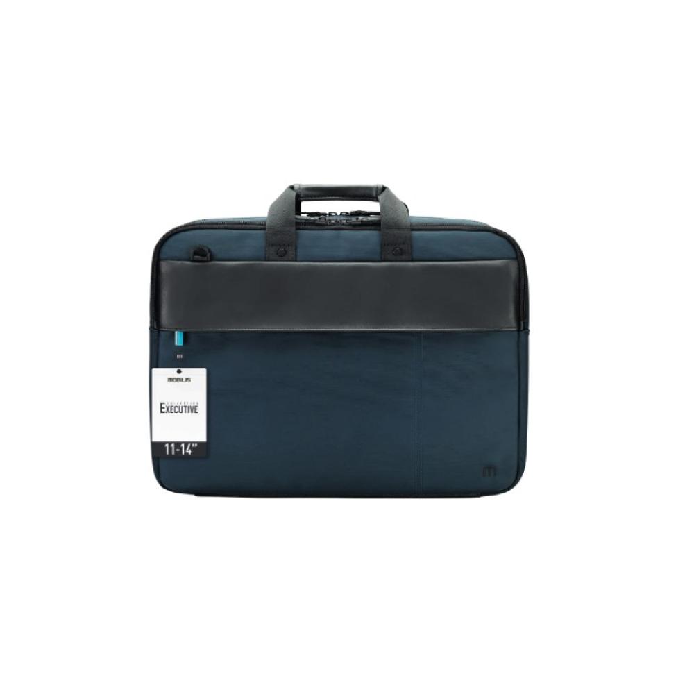 Mobilis - Executive 3 35,6 cm (14") Maletín Negro, Azul - 005032