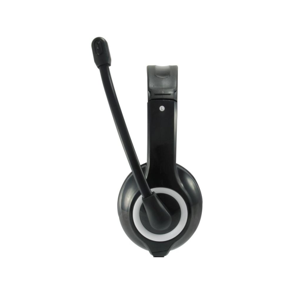 Equip - 245301 Auriculares Alámbrico Diadema Llamadas/Música USB tipo A Negro