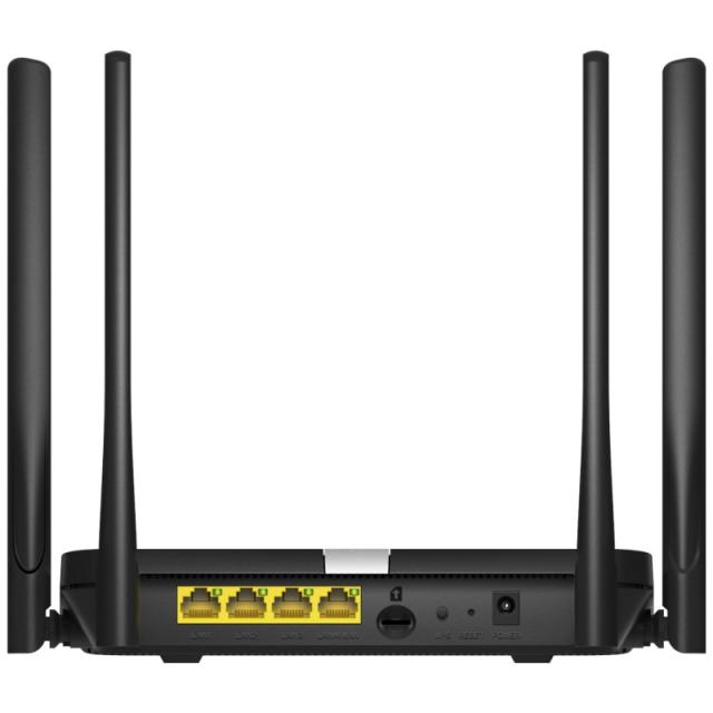Cudy - LT500 router inalámbrico Ethernet rápido Doble banda (2,4 GHz / 5 GHz) 4G Negro