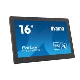 iiyama - T1624MSC-B1 pantalla para PC 39,6 cm (15.6") 1920 x 1080 Pixeles Full HD LED Pantalla táctil Negro