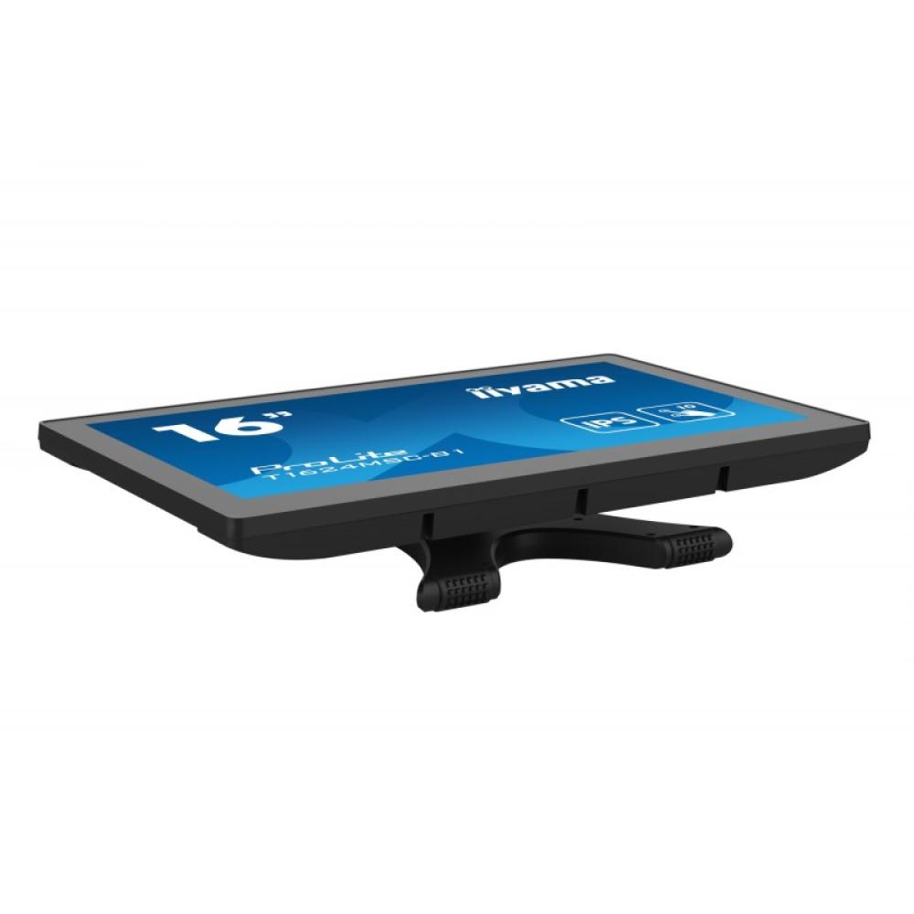 iiyama - T1624MSC-B1 pantalla para PC 39,6 cm (15.6") 1920 x 1080 Pixeles Full HD LED Pantalla táctil Negro