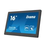 iiyama - T1624MSC-B1 pantalla para PC 39,6 cm (15.6") 1920 x 1080 Pixeles Full HD LED Pantalla táctil Negro