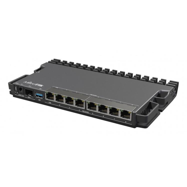 Mikrotik - RB5009UPR+S+IN router 2.5 Gigabit Ethernet, Gigabit Ethernet Negro