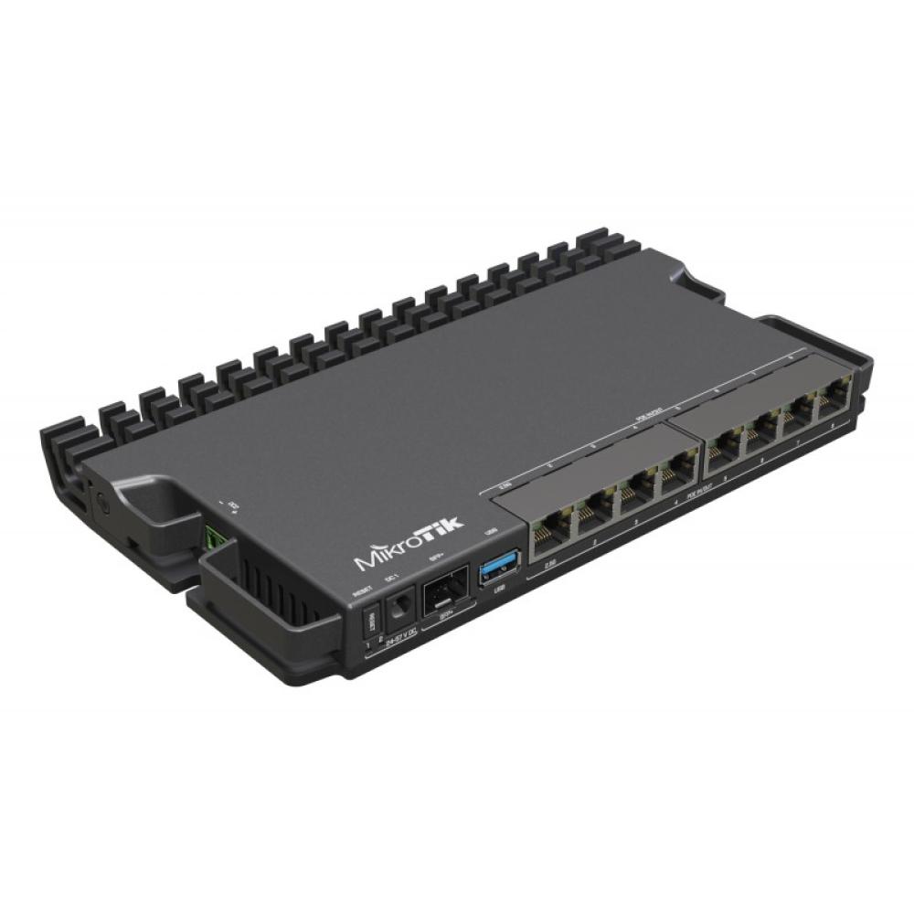Mikrotik - RB5009UPR+S+IN router 2.5 Gigabit Ethernet, Gigabit Ethernet Negro