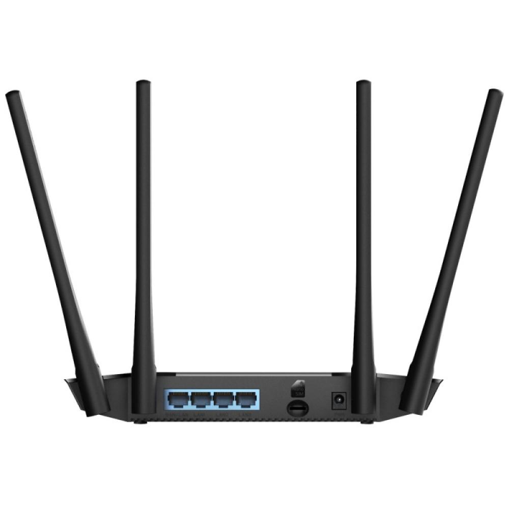 Cudy - LT400 router inalámbrico Ethernet rápido Banda única (2,4 GHz) 4G Negro